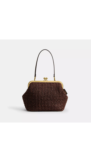 Bolso Coach Kisslock 27 Maple Marron