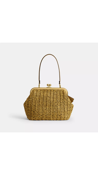 Bolso Coach Kisslock 27 Oliva