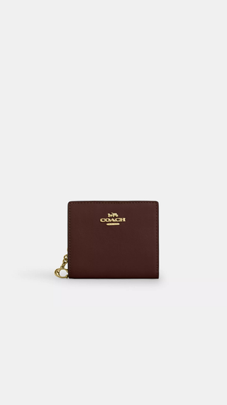 Cartera Coach SNAP WALLET Chocolate
