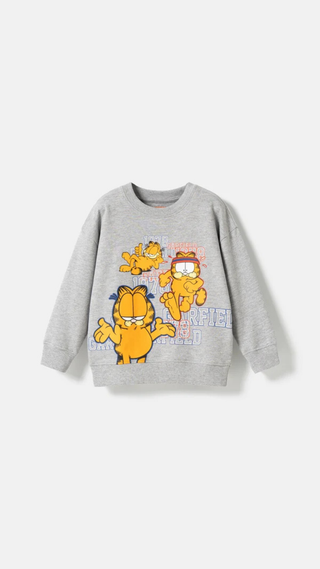 Poleron Pepco Garfield Gris