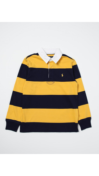 Chomba Polo Ralph Lauren Rugby shirt Multicolor Negro y Amarillo
