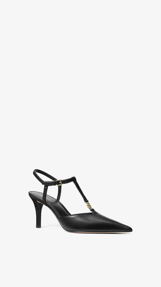 Tacones Michael Kors Natalia Tstrap Pump Negro