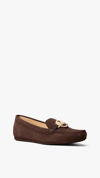Mocasines Michael Kors Fulton Driver Loafer Chocolate