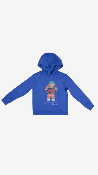 Hoodie Polo Ralph Lauren Polo Bear Fisher Azul