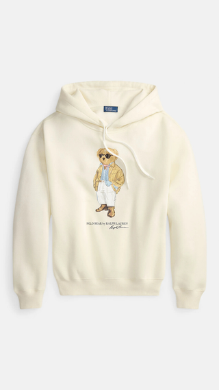 Hoodie Polo Ralph Lauren Polo Bear Crema