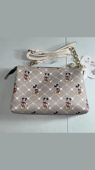 Bolso Crossbody Primark Mickey Mouse Blanco