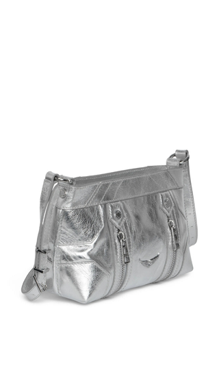 Morral Zadig Voltaire Sunny Moody Plateado