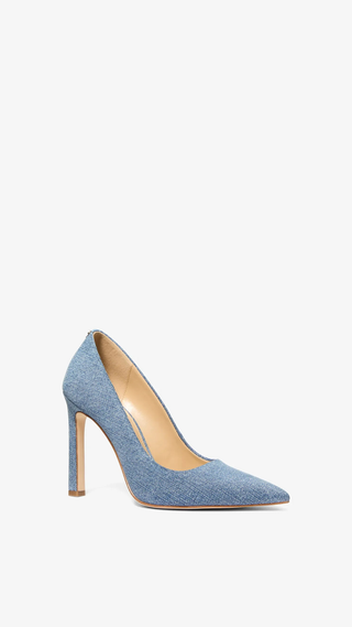 Tacones Michael Kors Amara Demin Pump Celeste