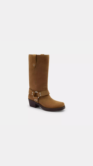 Bota Coach Suede Harness Boot Sable