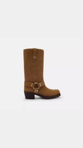 Bota Coach Suede Harness Boot Sable