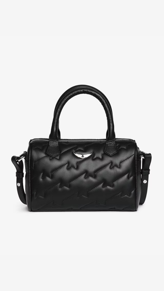 Tote Zadig & Voltaire XS Sunny Wings ZV Quilted Black