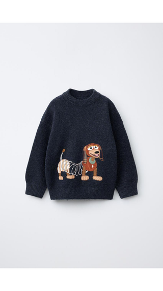 Sueter Zara Perro Toy Story Negro