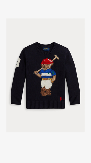 Sweater Polo Ralph Lauren Bear Navy