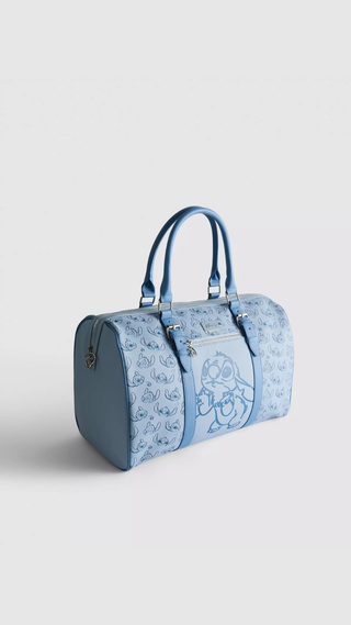 Bolso de Viaje Primark Stitch Celeste y Blanco