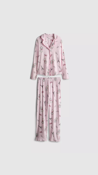 Pijama Primark Gata Marie Rosa