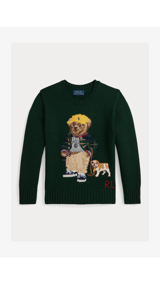 Sweater Polo Ralph Lauren Bear Verde