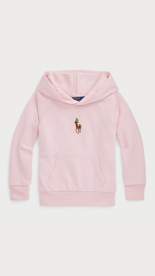 Hoodie Polo Ralph Lauren Big Pony hoodie Rosa