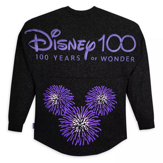 Polerón Disney EST 1971 Niños Black 100 años