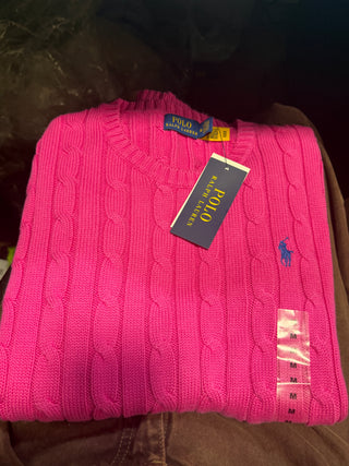Sweater Cotton Polo Ralph Lauren Fucsia