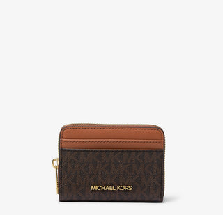 BILLETERA MICHAEL KORS JET SET TRAVEL BROWN