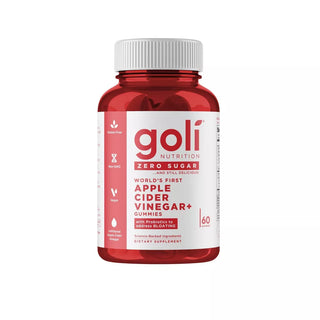 Suplemento vegano Goli Nutrition World's First Apple Cider Vinegar Sugar Free 60 Gummies