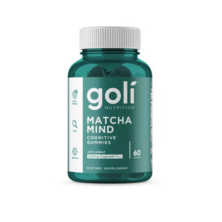 Suplemento vegano Goli Nutrition Matcha Mind Cognitive 60 Gummies