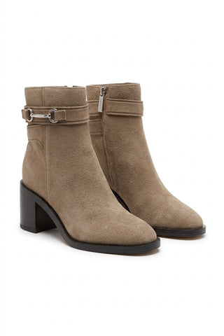 Botines Michael kors CARSON HEELED BOOTIE  LEATHER  driftwood