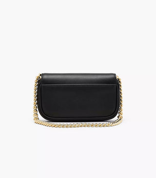 Cartera marc jacobs soft shoulder bag black small