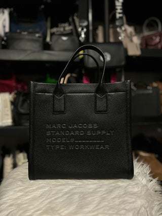 Tote Marc Jacobs medium Black The Pebble Leather Standard Supply