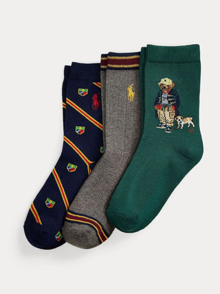 Set Calcetines Polo Bear Ralph Lauren Multi