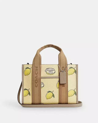 Tote Coach Smith Tote Bag 24 With Lemon Print