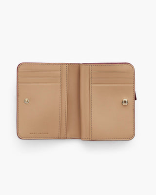 Billetera Marc Jacobs The Pebble J Marc Mini Compact Wallet Siren