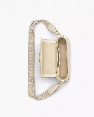 Cartera Marc Jacobs The Large Clover Shoulder Bag Cloud White