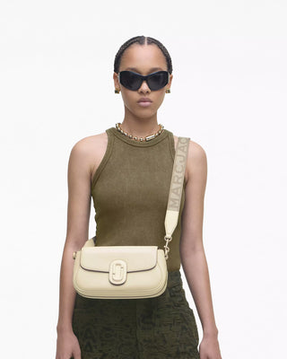 Cartera Marc Jacobs The Large Clover Shoulder Bag Cloud White