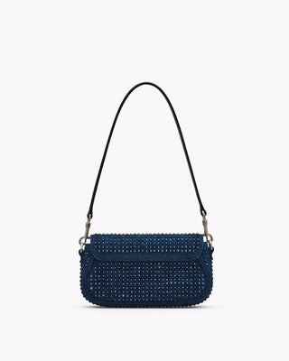 Cartera Marc Jacobs The Crystal Denim Clover Shoulder Bag