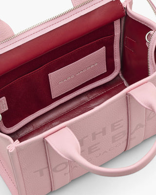 The Leather Medium Tote Bag Marc Jacobs Ribbon Pink