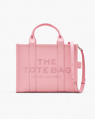 The Leather Medium Tote Bag Marc Jacobs Ribbon Pink