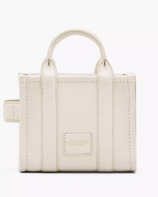 The Tote Bag Marc Jacobs Leather Mini Cotton/Silver