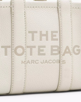 The Tote Bag Marc Jacobs Leather Mini Cotton/Silver
