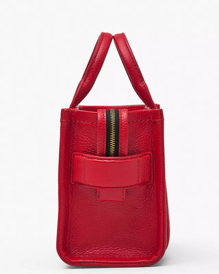 The Tote Bag Marc Jacobs Leather Mini True Red