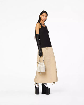 Bombonera The Bucket Marc Jacobs Cotton/Silver Large