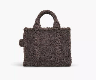 The Teddy Medium Tote Bag Marc Jacobs Gray