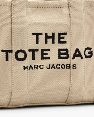 The Tote Bag Marc Jacobs Jacquard Small Beige