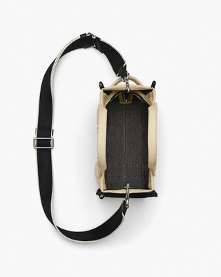 The Tote Bag Marc Jacobs Jacquard Small Beige