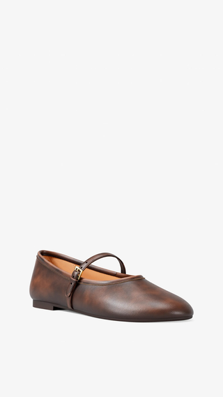 Zapatos Micheal Kors Phoebe ballet flat Café