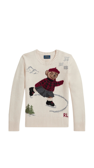 Sweater Polo Ralph Lauren Polo Bear Blanco