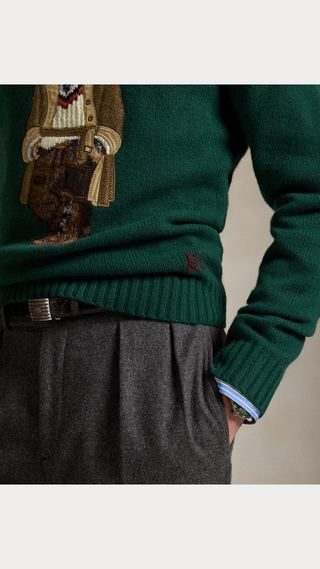 Sweater Polo Ralph Lauren Polo Bear Tee shirt Verde
