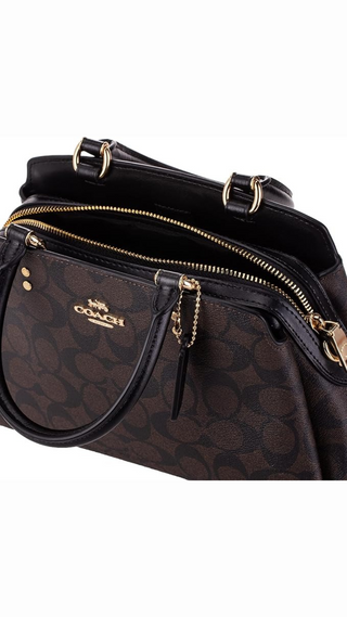 Cartera Coach Carryall Lillie Mini Café