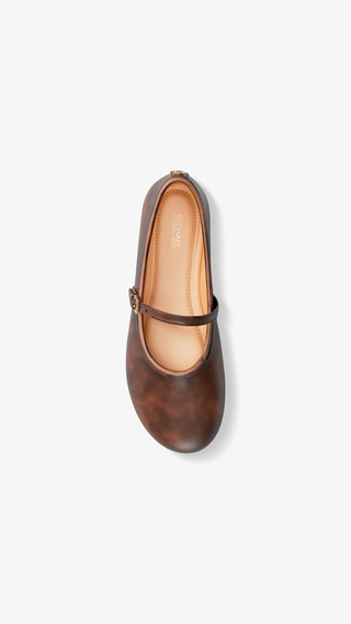 Zapatos Micheal Kors Phoebe ballet flat Café