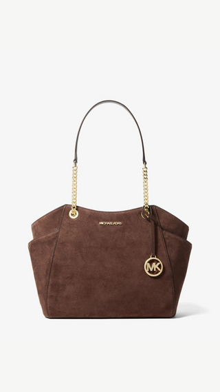 Bolso Michael Kors LG Chain Shoulder Tote Marron